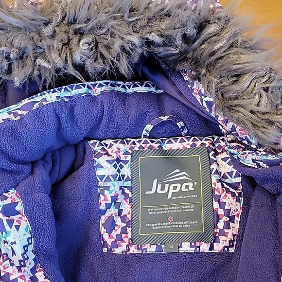 Jupa girls winter coat size 6 - Picture 4 of 8